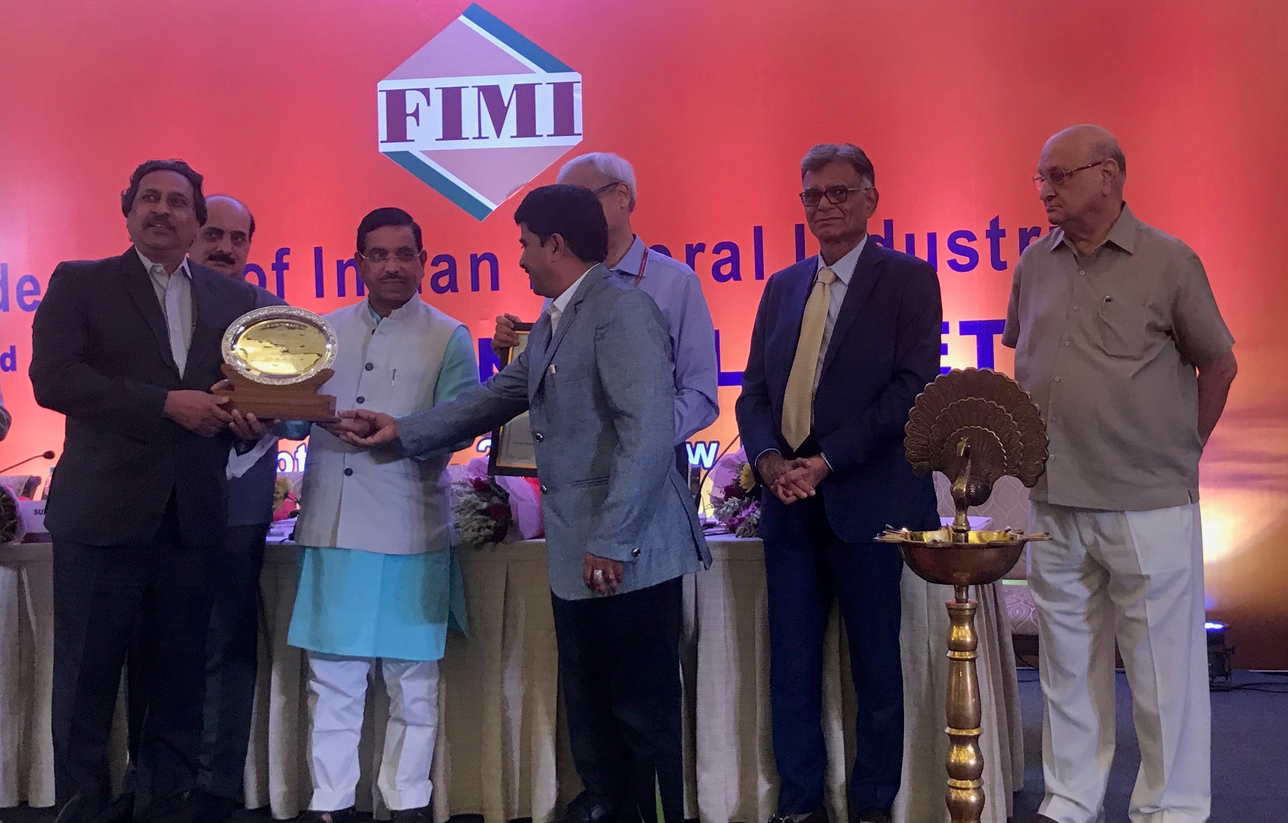 MR. R S Jalan, MD, GHCL Bagged Best CEO Award